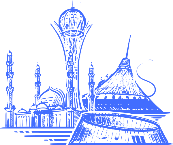 Астана Байтерек вектор