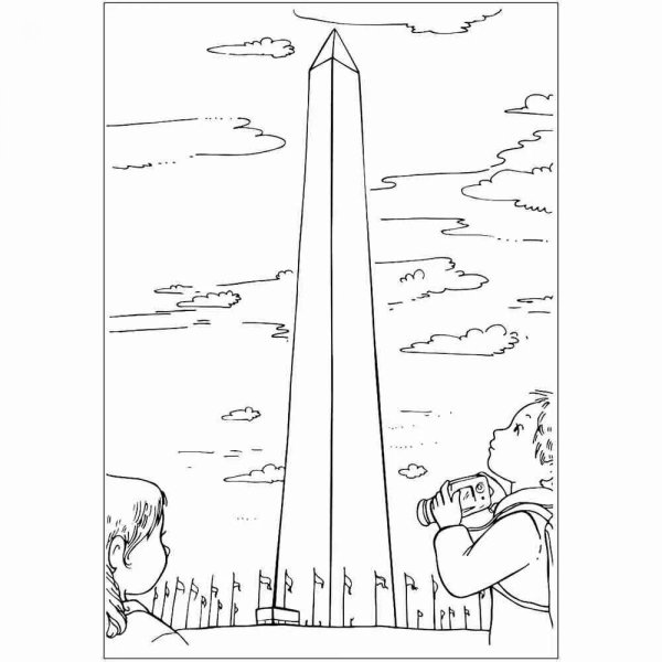 Раскраска достопримечательности