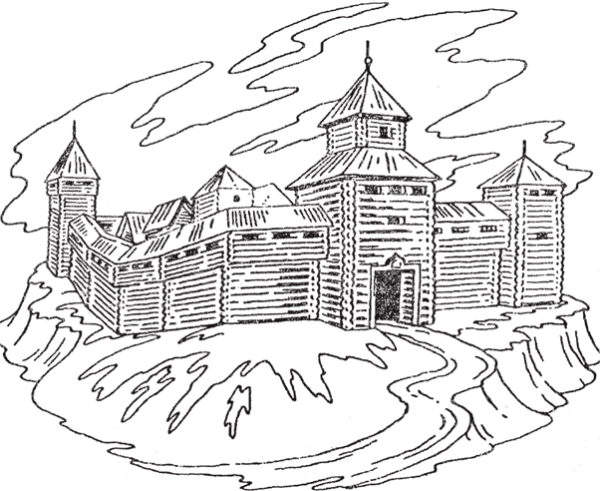 Древний город для детей