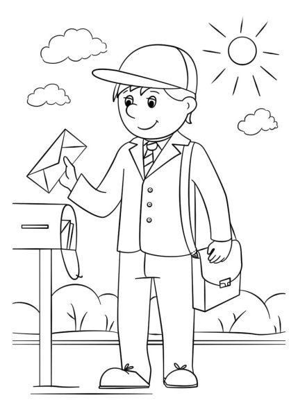 Раскраски по профессиям