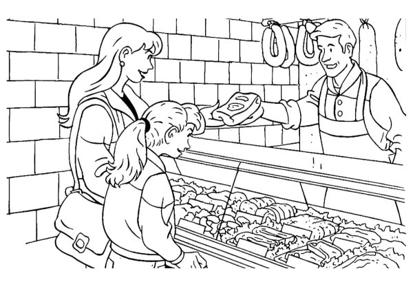 Раскраска. Профессии