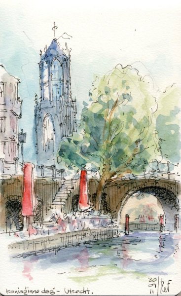 Акварельные зарисовки