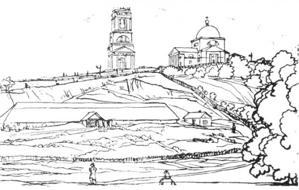 Христорождественский собор город Липецк раскраска