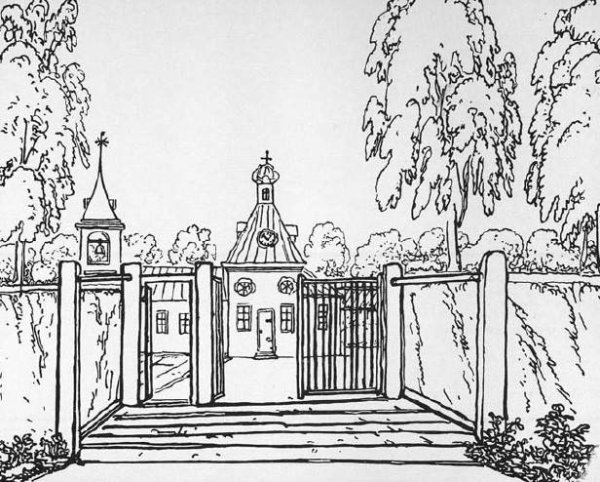 Рисунки Жуковского Василия Андреевича Мишенское