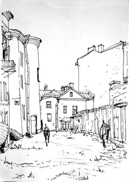 Старый город Графика