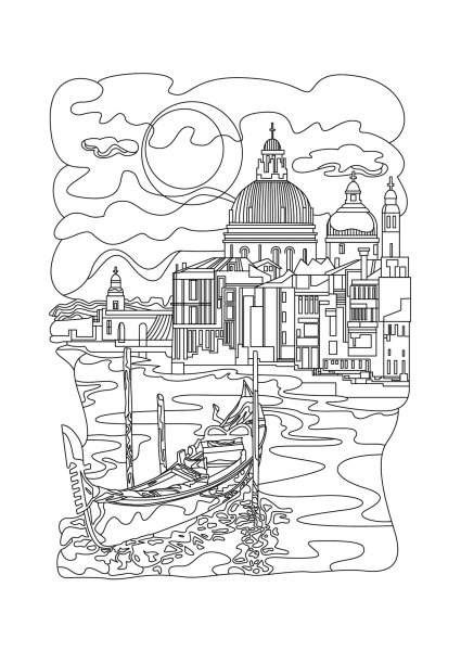 Раскраски города мира