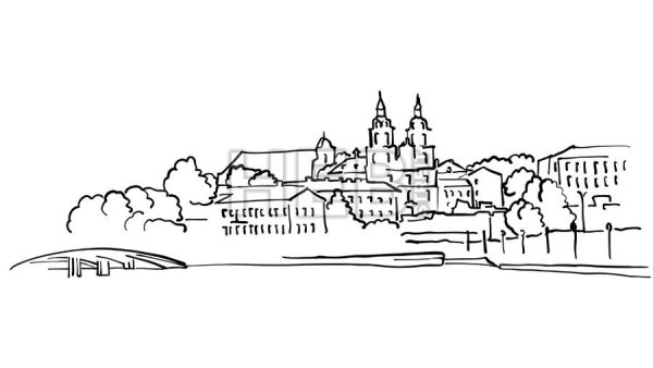 Достопримечательности Минска Графика