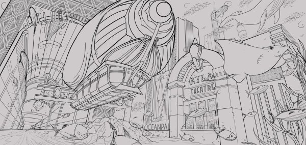 Мир будущего графикой