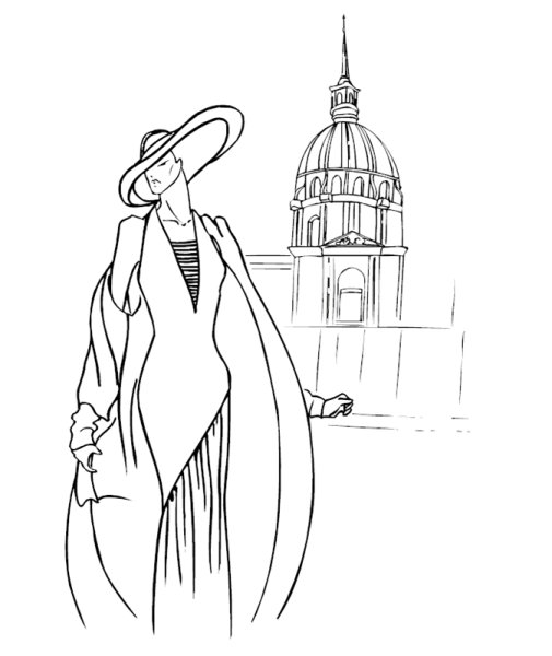 Раскраска мода искусств