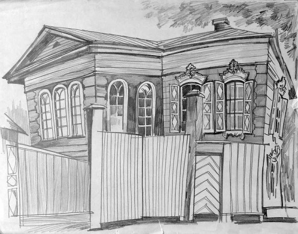 Пленэр - старый Иркутск