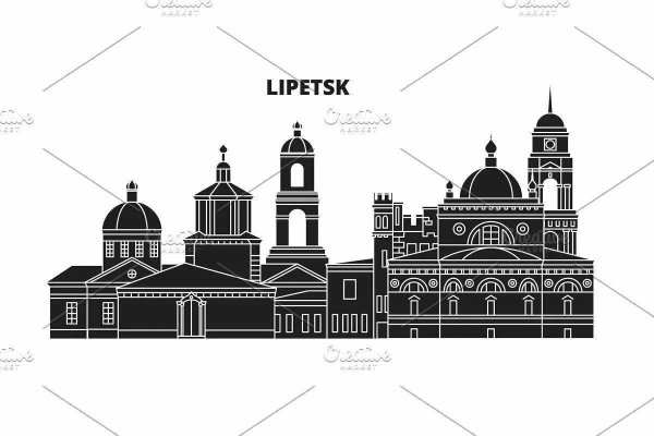 Силуэт города Липецка