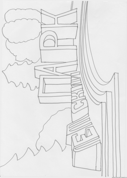 Крым раскраска для детей достопримечательности