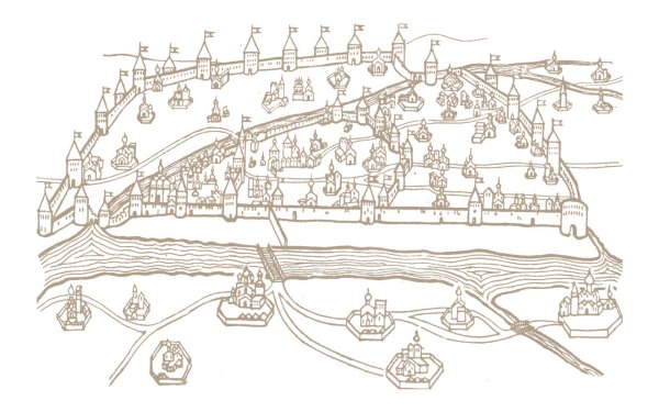 Довмонтов город Псков план