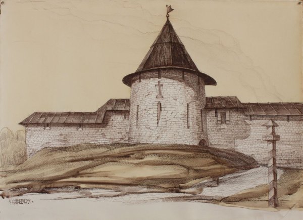 Архитектура древней Руси Псков Кремль