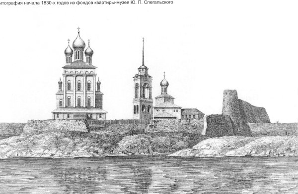 Троицкий собор Псков допотопный