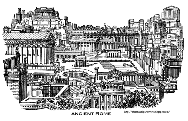 Рим иллюстрации