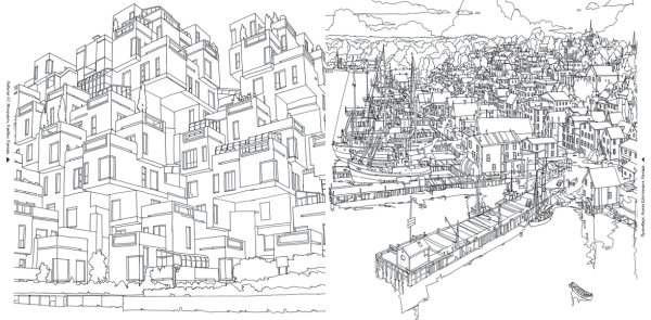 Раскраски города мира