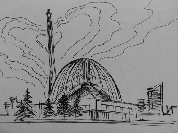 Достопримечательности Екатеринбурга рисунок