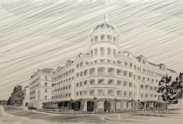 Архитектурный пейзаж Донецка