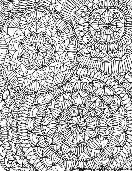 Раскраски для расслабления