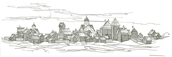 Древняя Русь Великий Новгород в графике