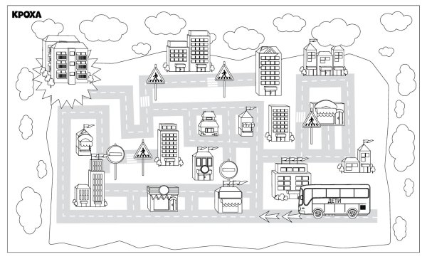 План города для детей