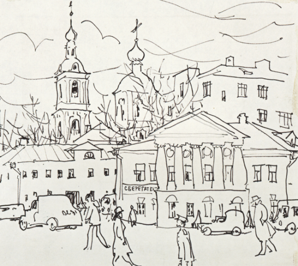 Анатолий Кокорин Наброски