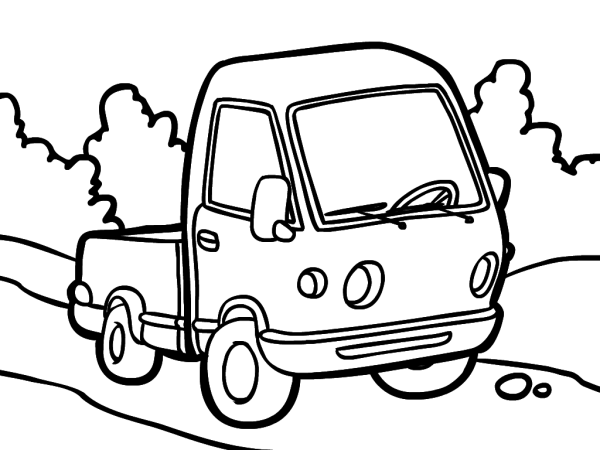 Машинки по дорогам раскраски