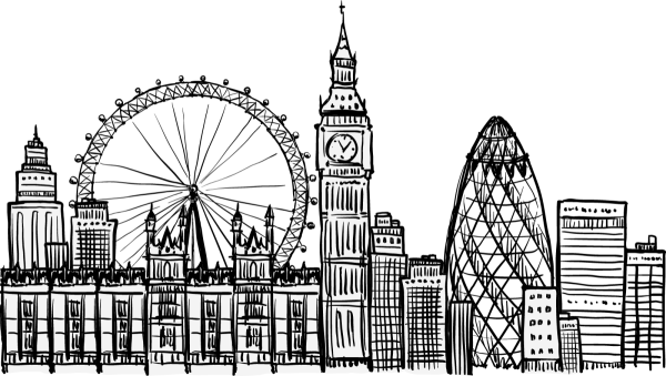 Лондон эскиз