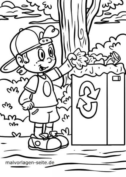 Раскраска защита окружающей среды