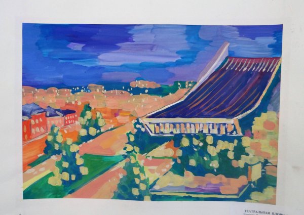 Омск рисунки детей