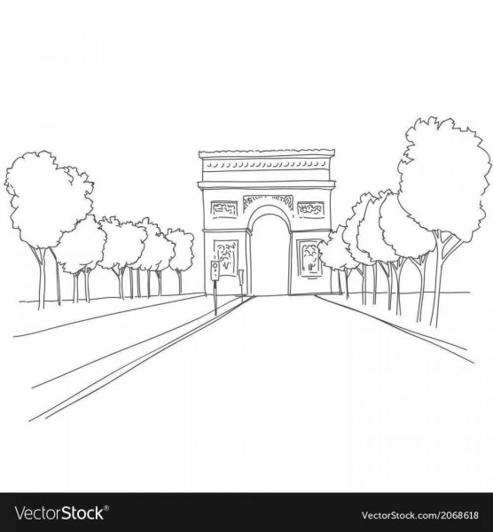 Триумфальная арка Париж