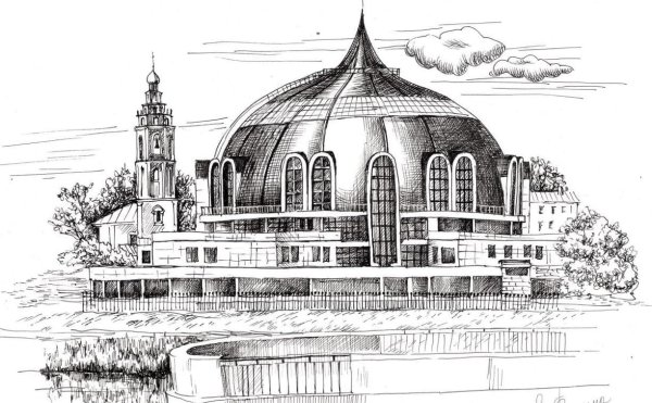 Тульский музей оружия вектор