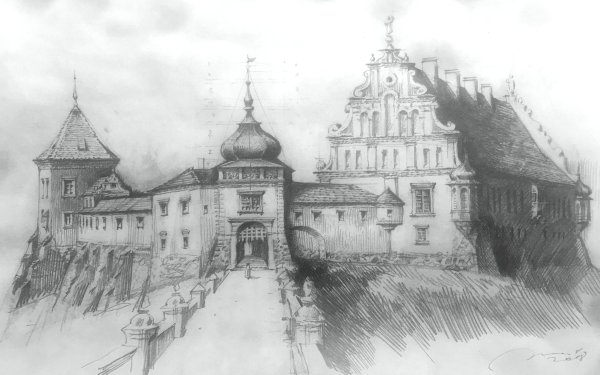 Гродно рисунок