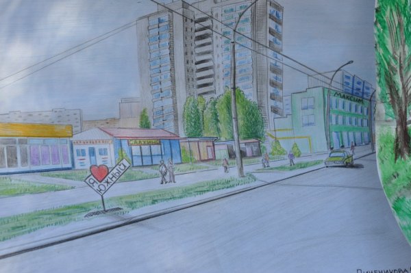 Луганск рисунок