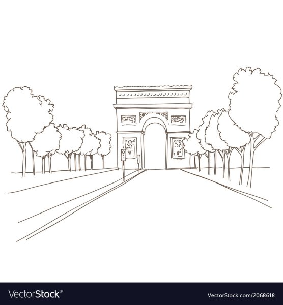 Триумфальная арка Курск вектор