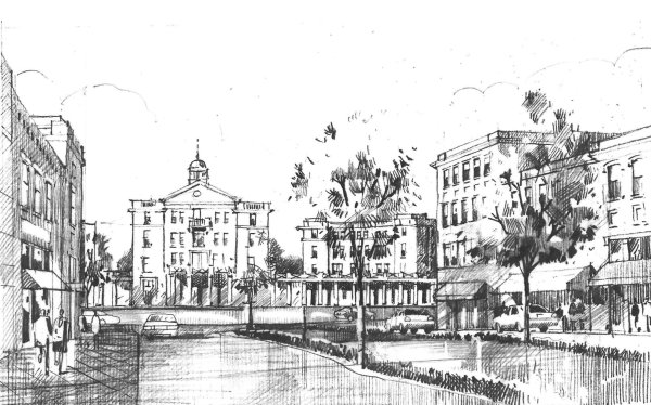 Зарисовки города