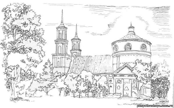 Храмы Липецка раскраски