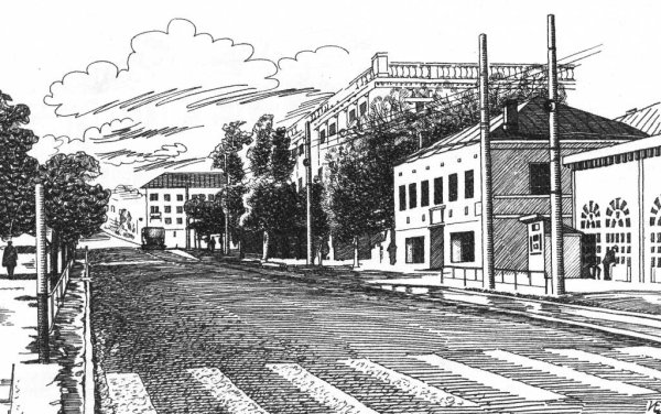 Владикавказ рисунок