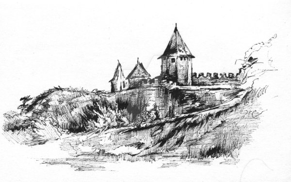 Бендерская крепость гравюра