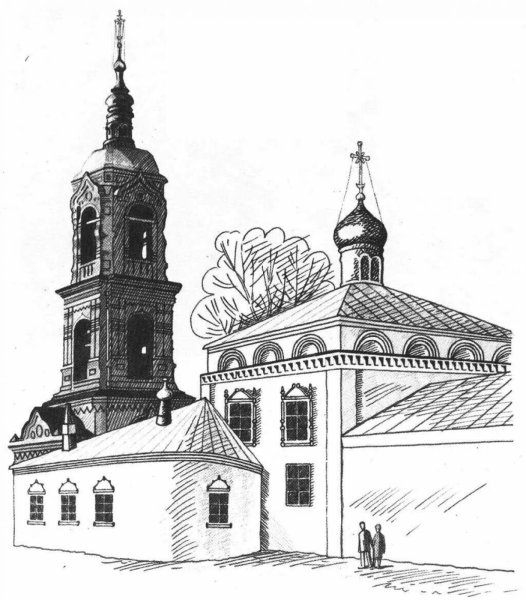 Крестовоздвиженская Церковь (1702 Чебоксары