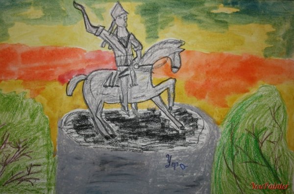 Рисунок Салавата Юлаева