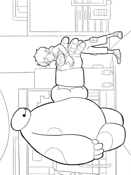 Раскраски беймикс город героев