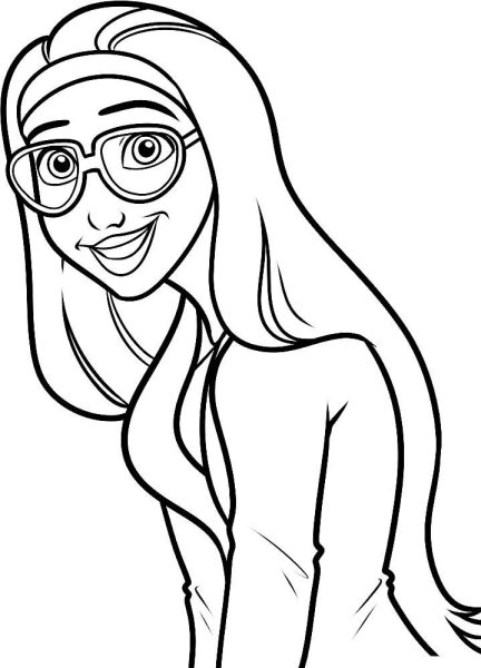 Хани Лемон раскраска