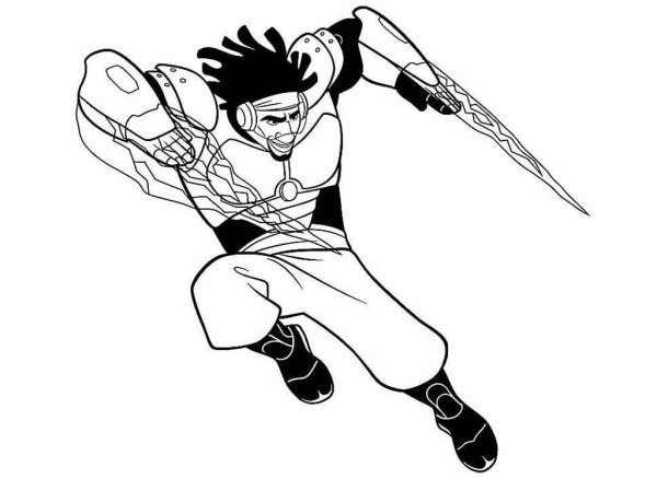 Раскраска город героев