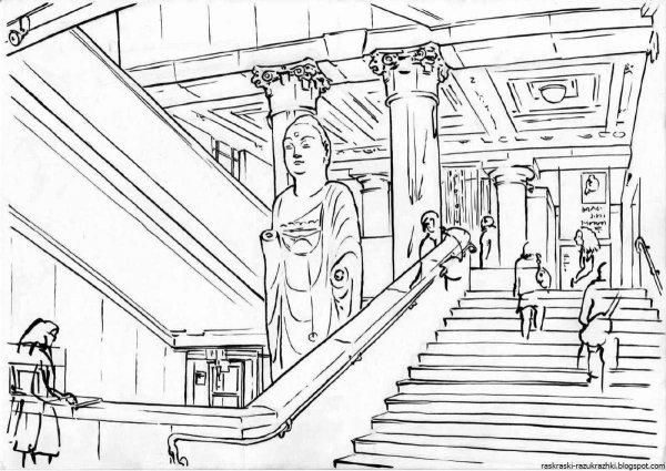 Зарисовки в музее