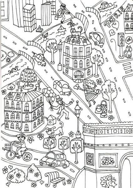 Гигантские раскраски для детей