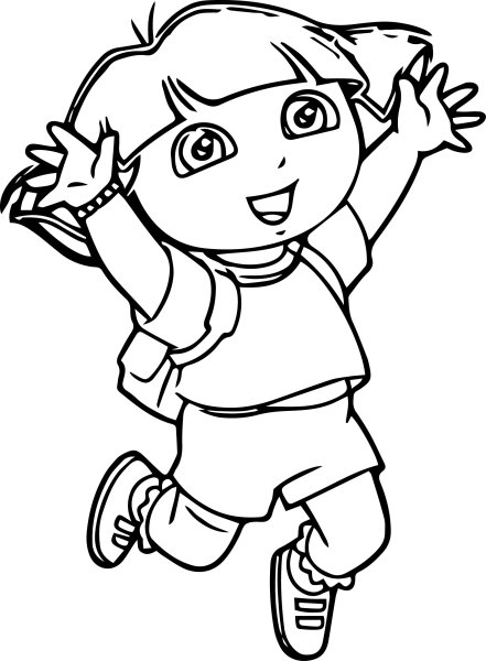 Раскраска Даша и друзья