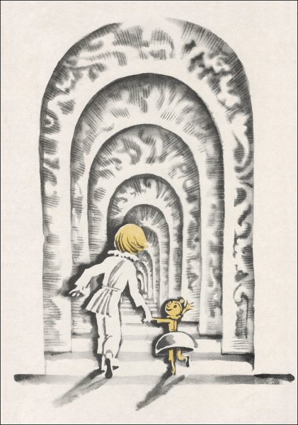 Ника Гольц иллюстрации городок в табакерке