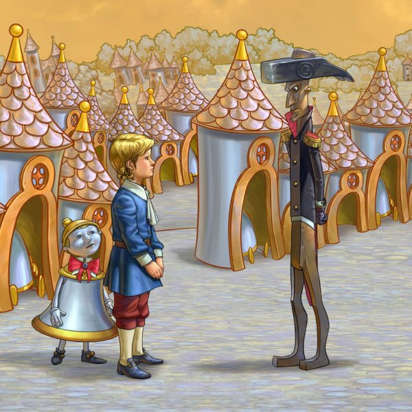 Сказка городок в табакерке